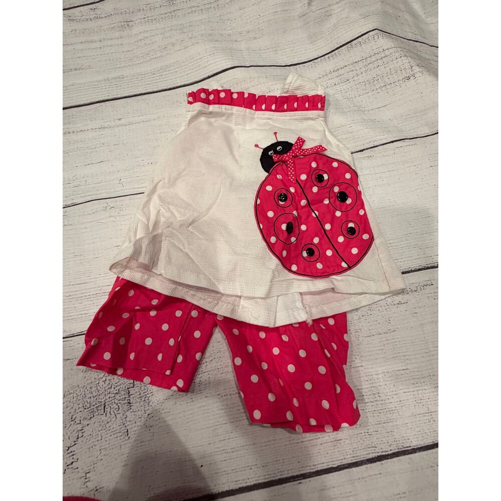 Rare Edition Polka Dot Lady Bug 2 piece outfit  24 months